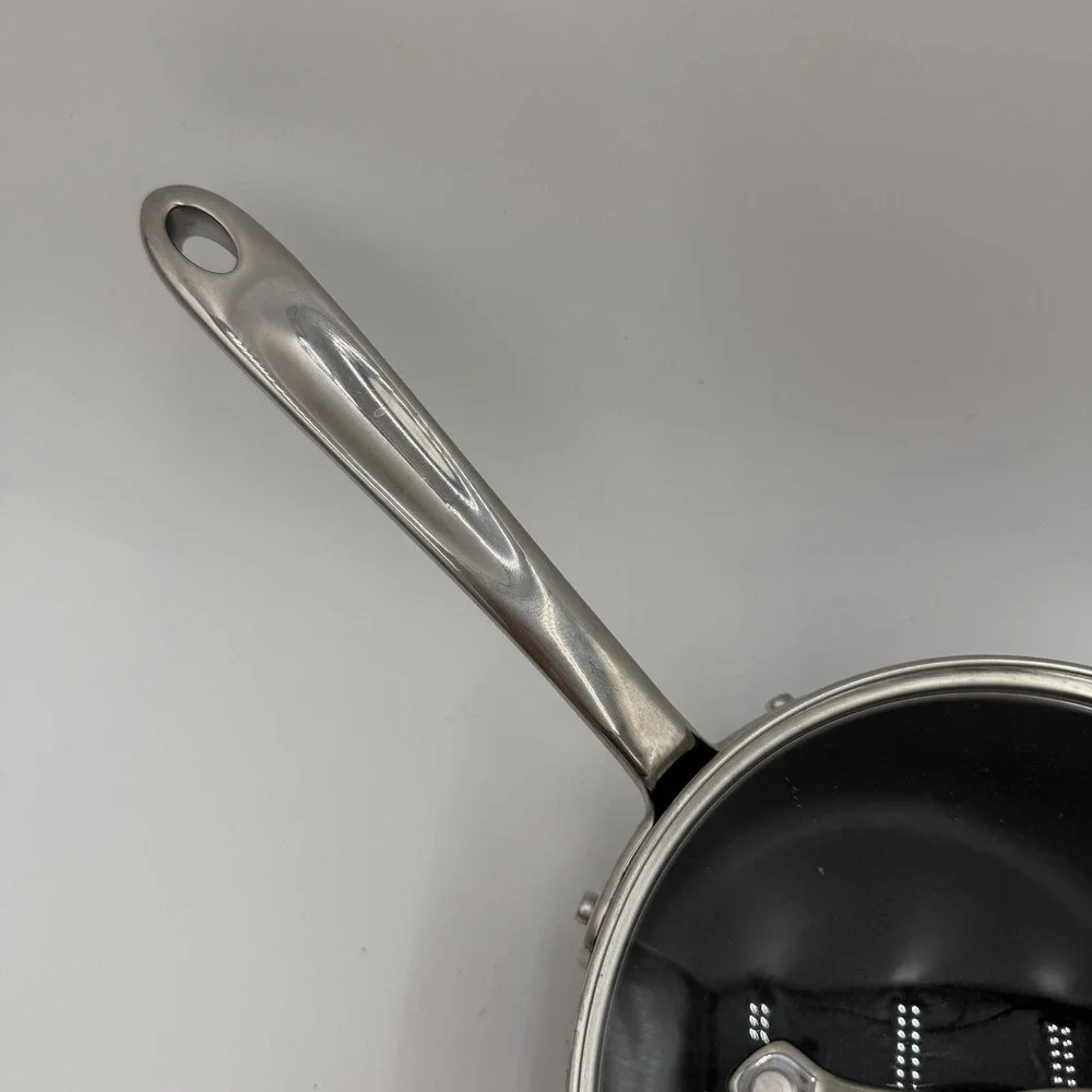 All-Clad Essentials 2.5-qt Nonstick Sauce Pans with Glass Lid *See Photos